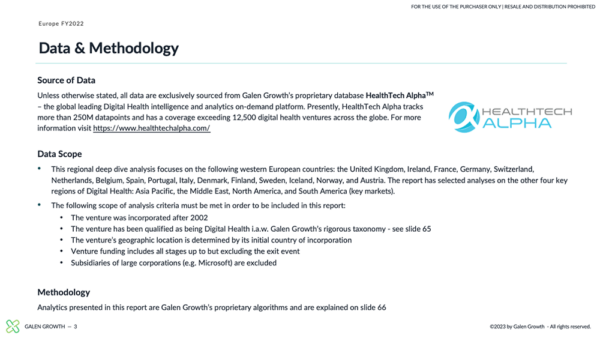 2_Europe Digital Health Ecosystem - Methodology