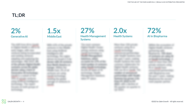 Generative AI in Digital Health Executive Briefing - TLDR