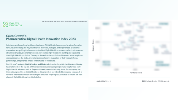 Galen Growth's Pharmaceutical Digital Health Innovation Index