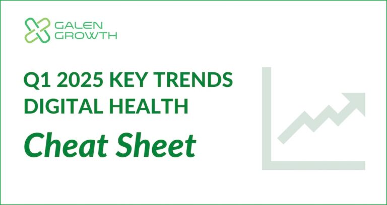 Title Image for the Digital health Funding 2025 Cheat Sheet
