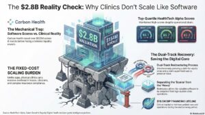 Carbon Health Chapter 11 bankruptcy analysis highlighting clinic economics and limits of scaling healthcare like software
