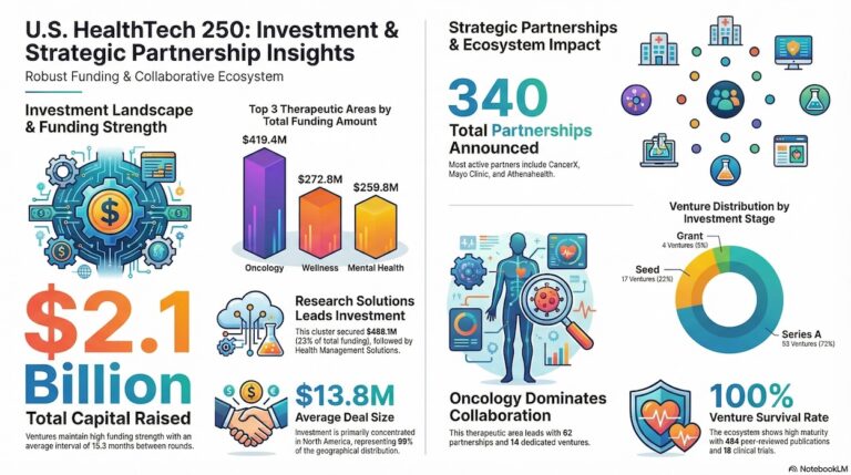HealthTech 250 U.S. cohort 2026 showcasing leading early-stage digital health startups transforming healthcare
